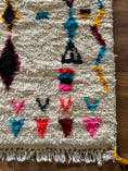 Load image into Gallery viewer, Benslimane Handwoven Moroccan Wool Rug 3x5
