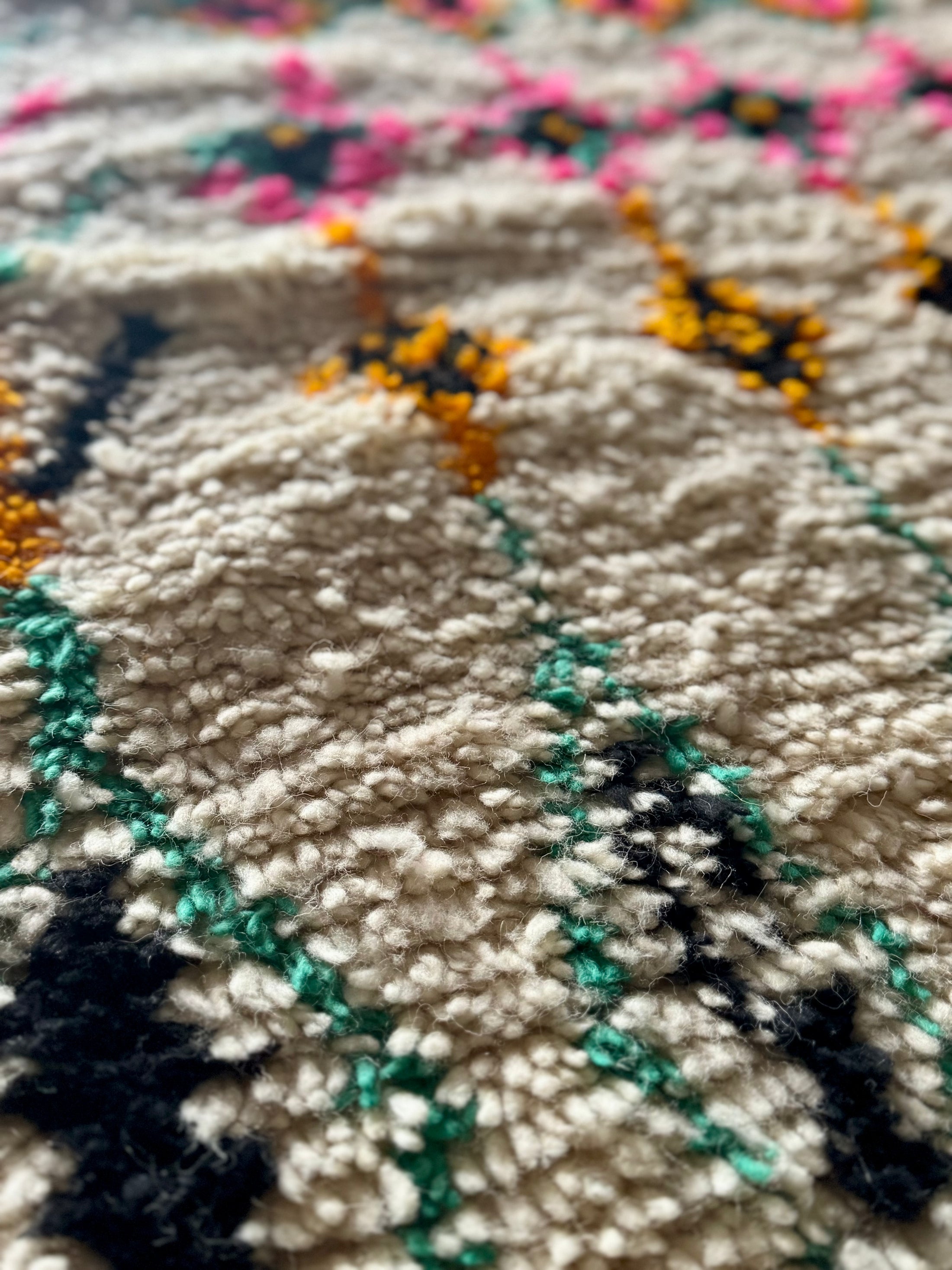 Martil Handwoven Moroccan Wool Rug 3x5