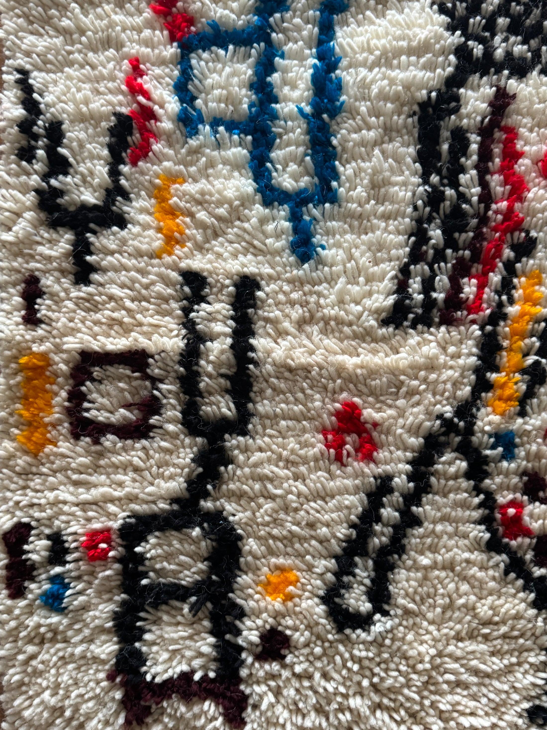 Ansar Handwoven Moroccan Wool Rug 3x5