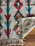 Load image into Gallery viewer, Khira Cotton Moroccan Rug 3x5
