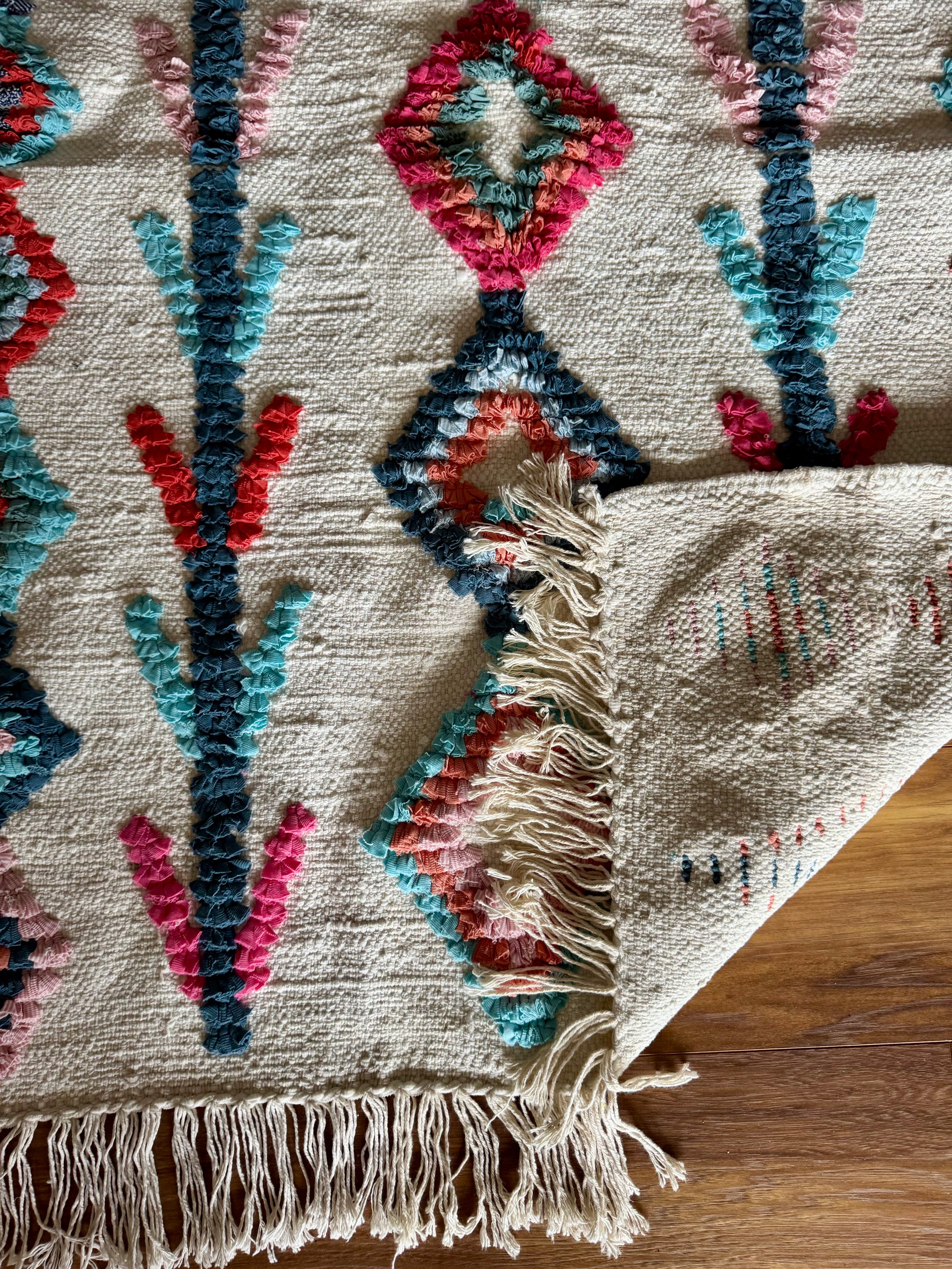 Khira Cotton Moroccan Rug 3x5