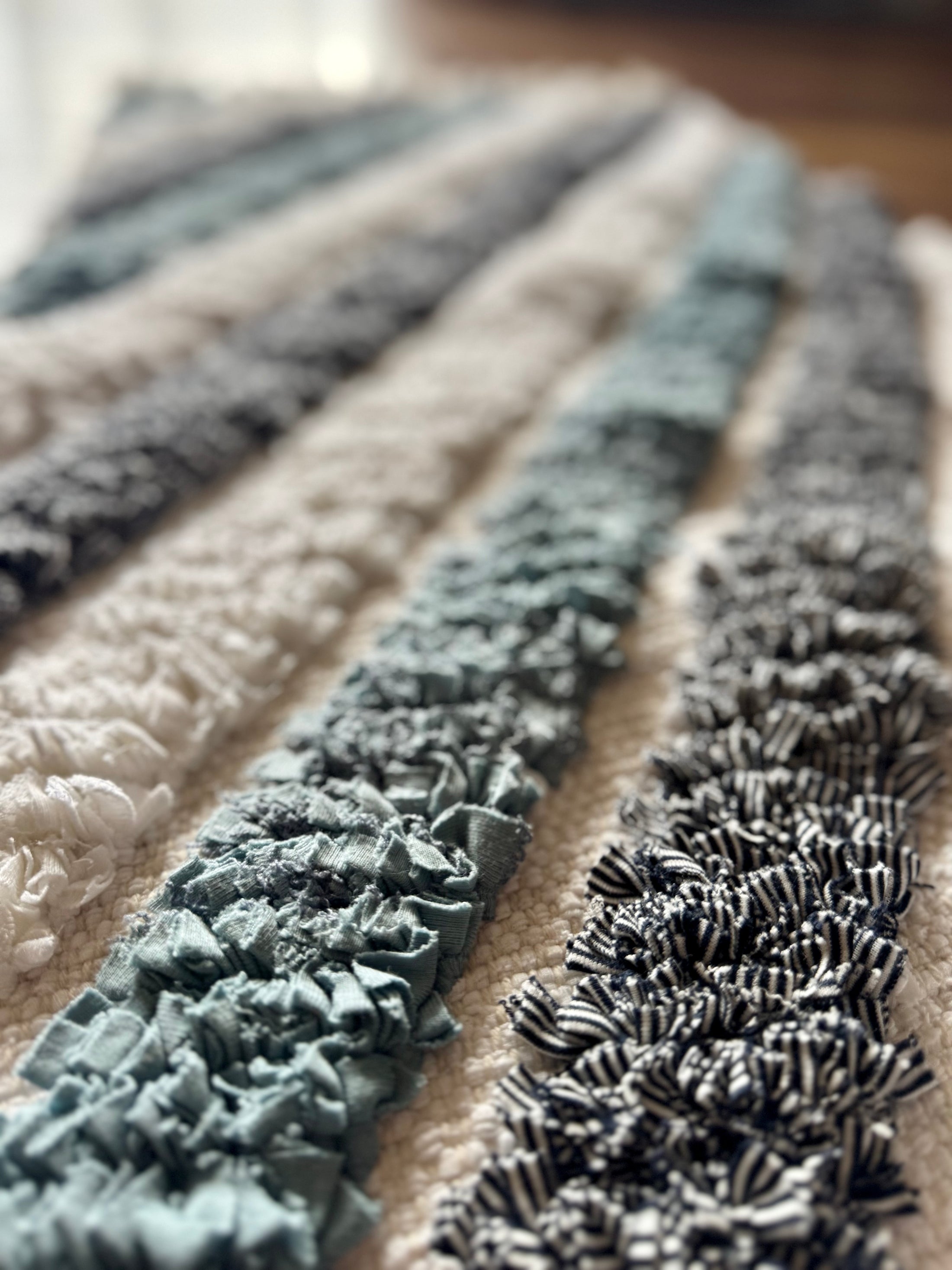 Zahra Cotton Moroccan Rug 2x4