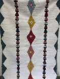 Load image into Gallery viewer, Malika Cotton Moroccan Rug 5x7

