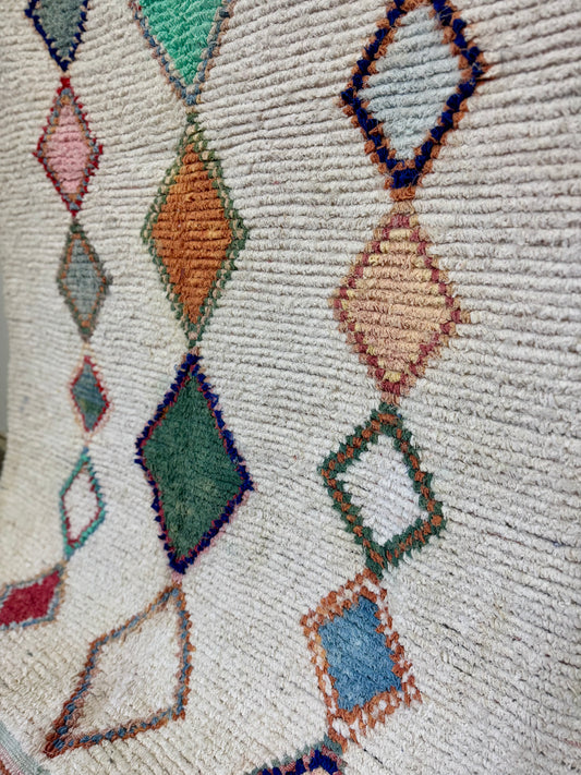 Hiba Cotton Moroccan Rug 5x8