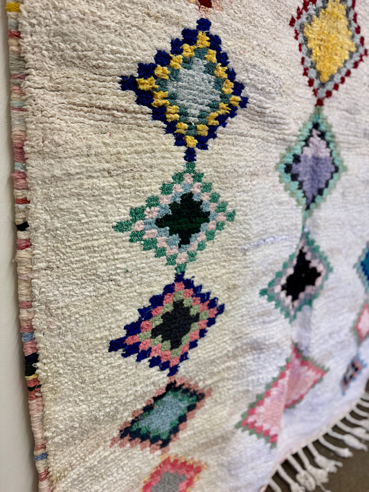 Amina Cotton Moroccan Rug 5x7