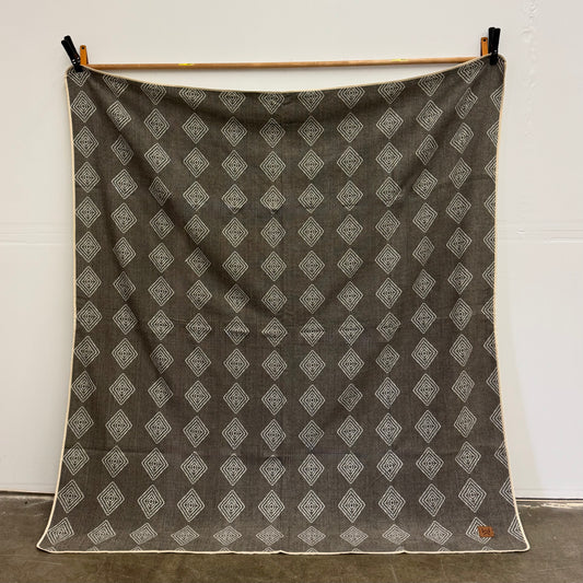 Roca Greige Reversible Blanket
