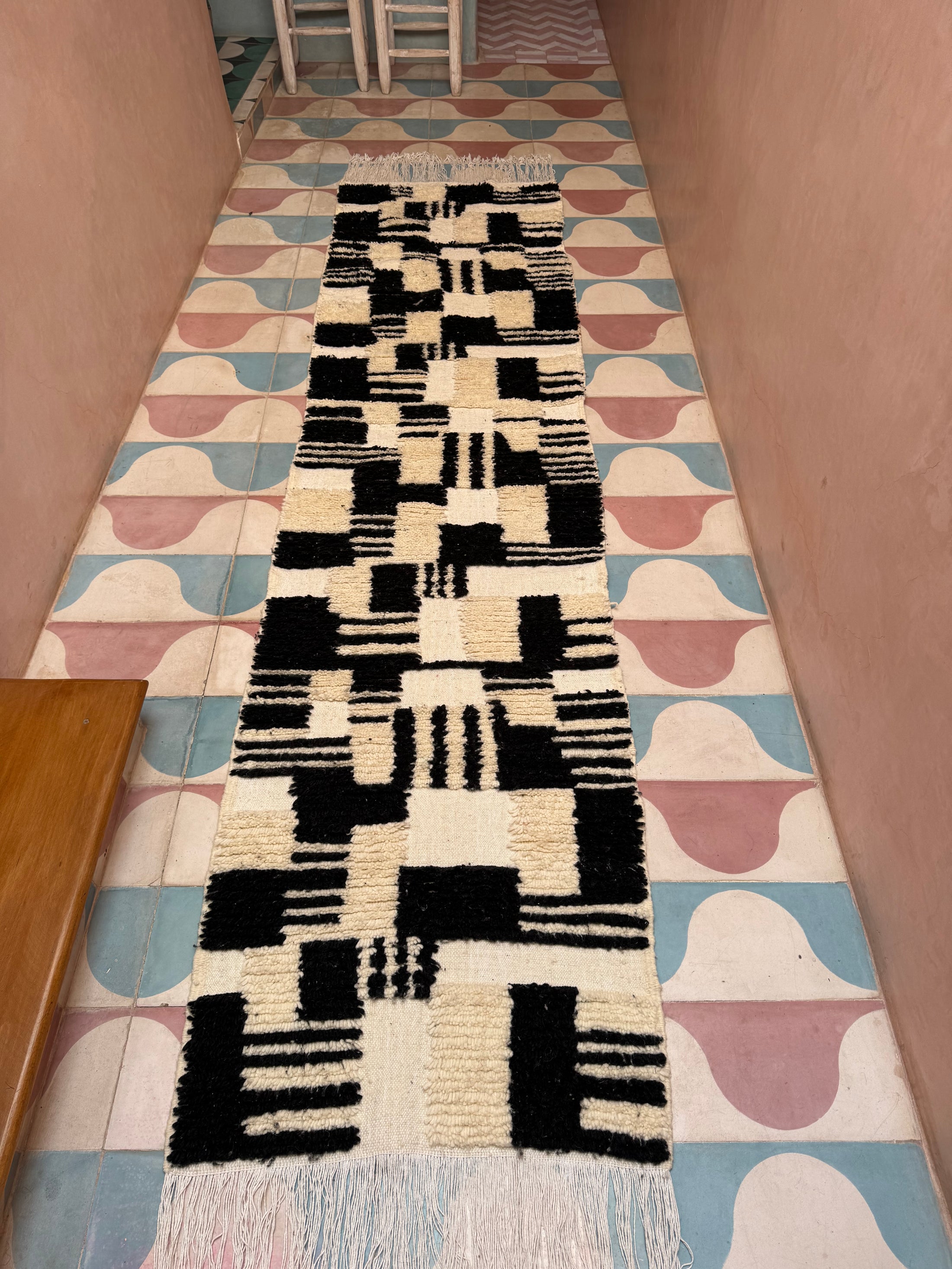 Essaouira Wool Runner Rug 2.5x10