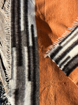 Coban Wool Blanket  //  Terracotta