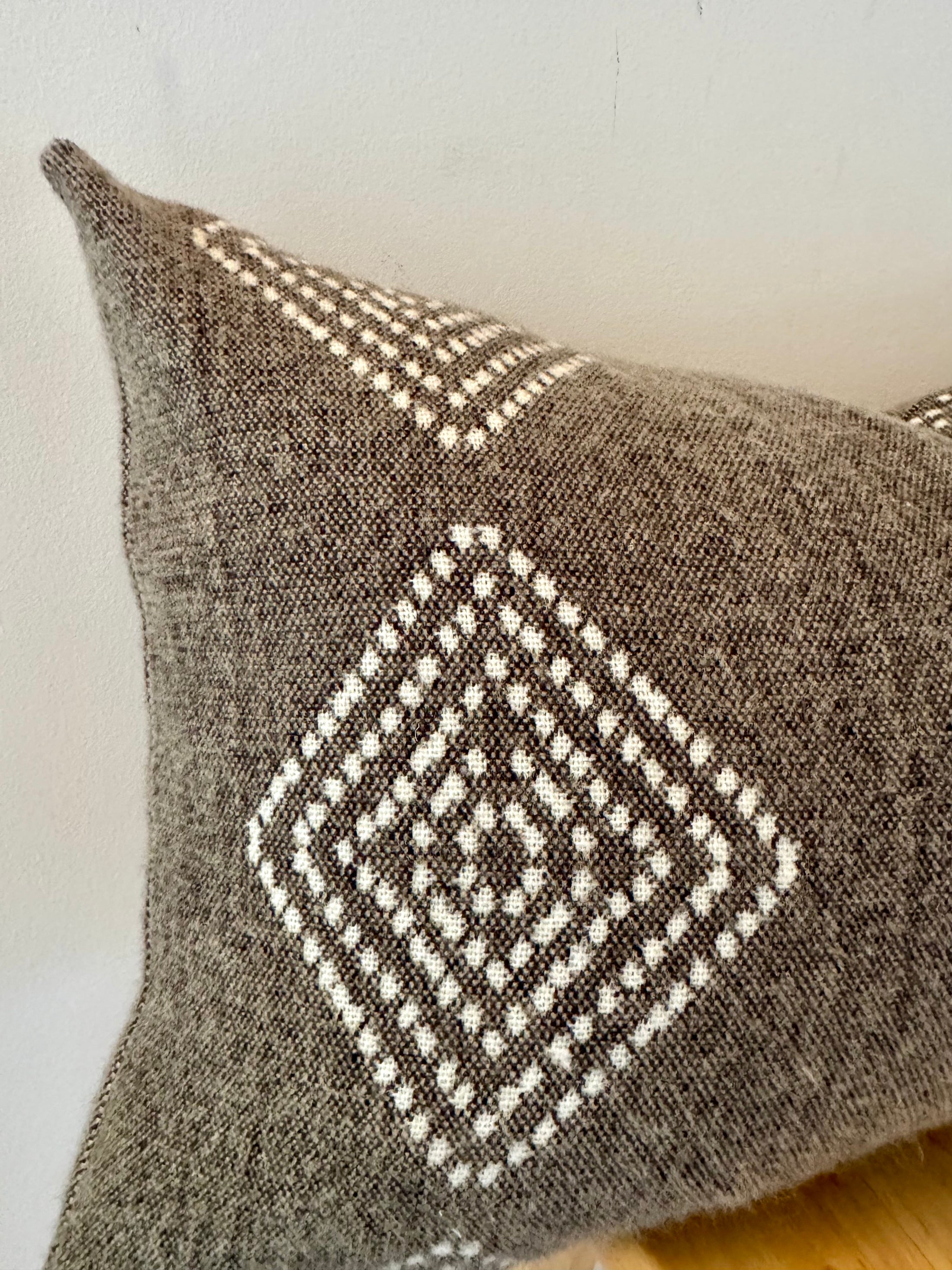 Roca Beige Lumbar Pillow Cover
