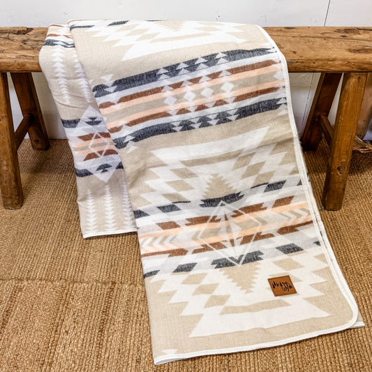 Puyo Aztec Reversible Blanket