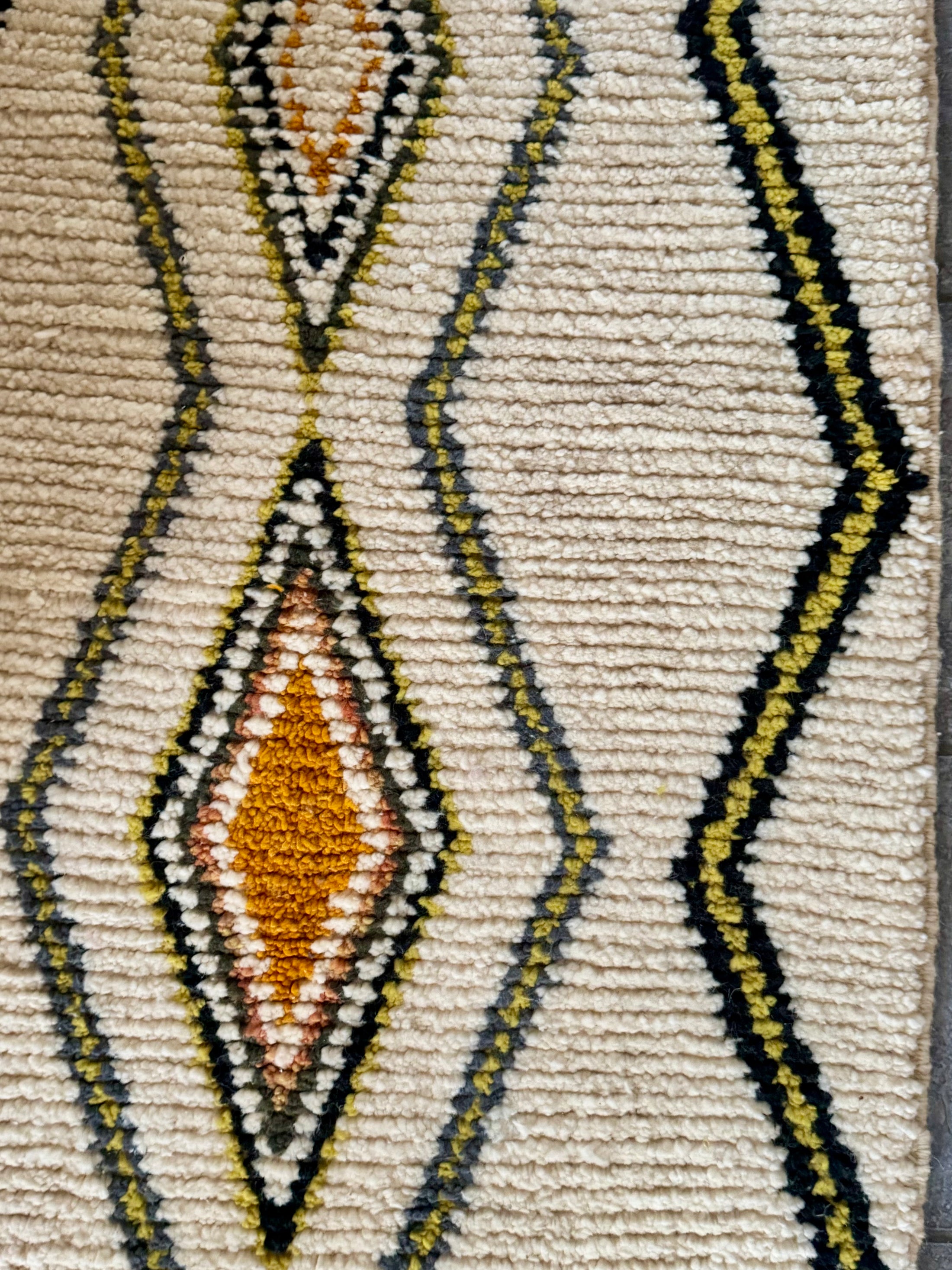 Berrada Wool Runner Rug 2.5x10