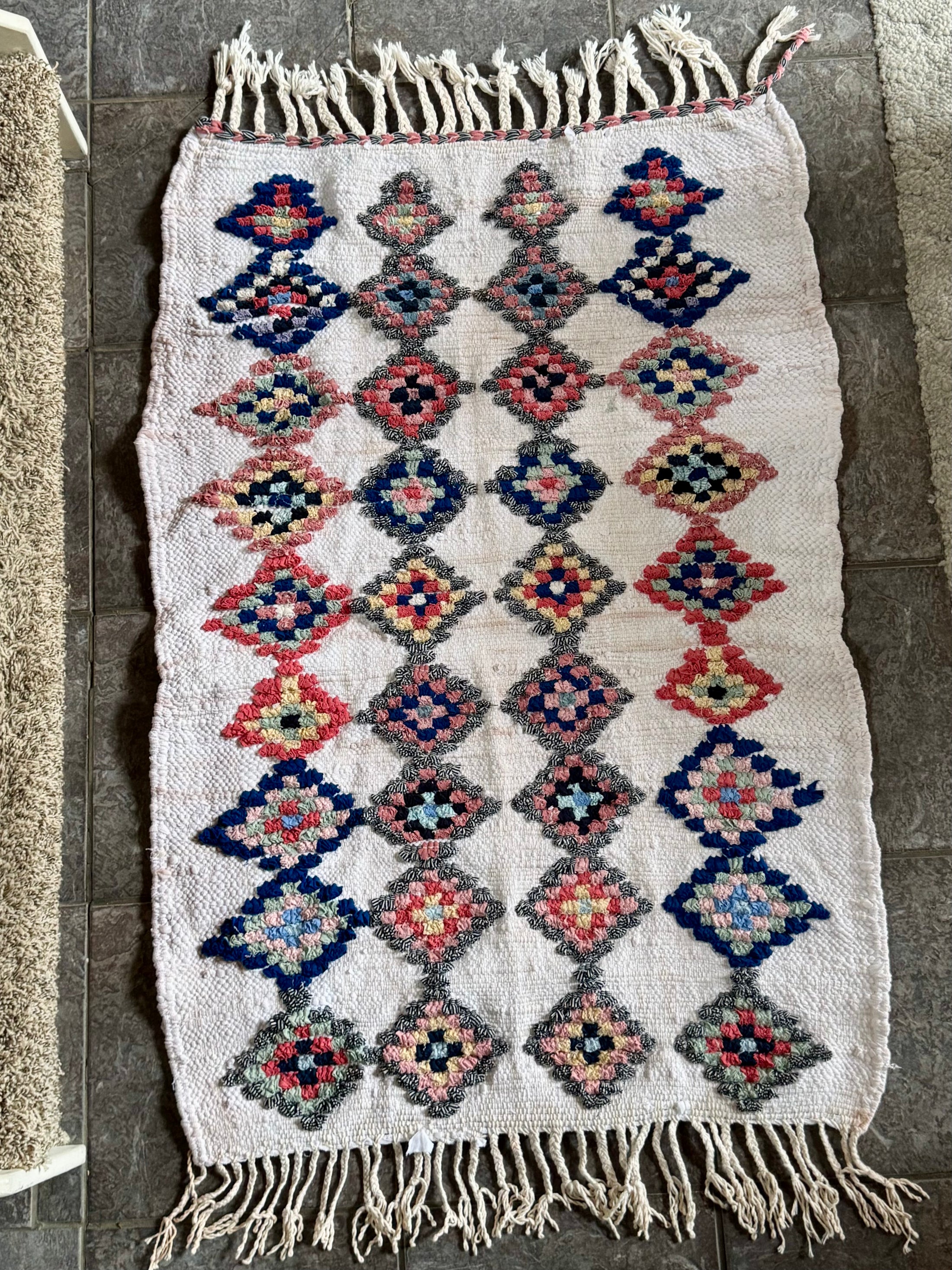 Salma Cotton Moroccan Rug 2.5x3.5