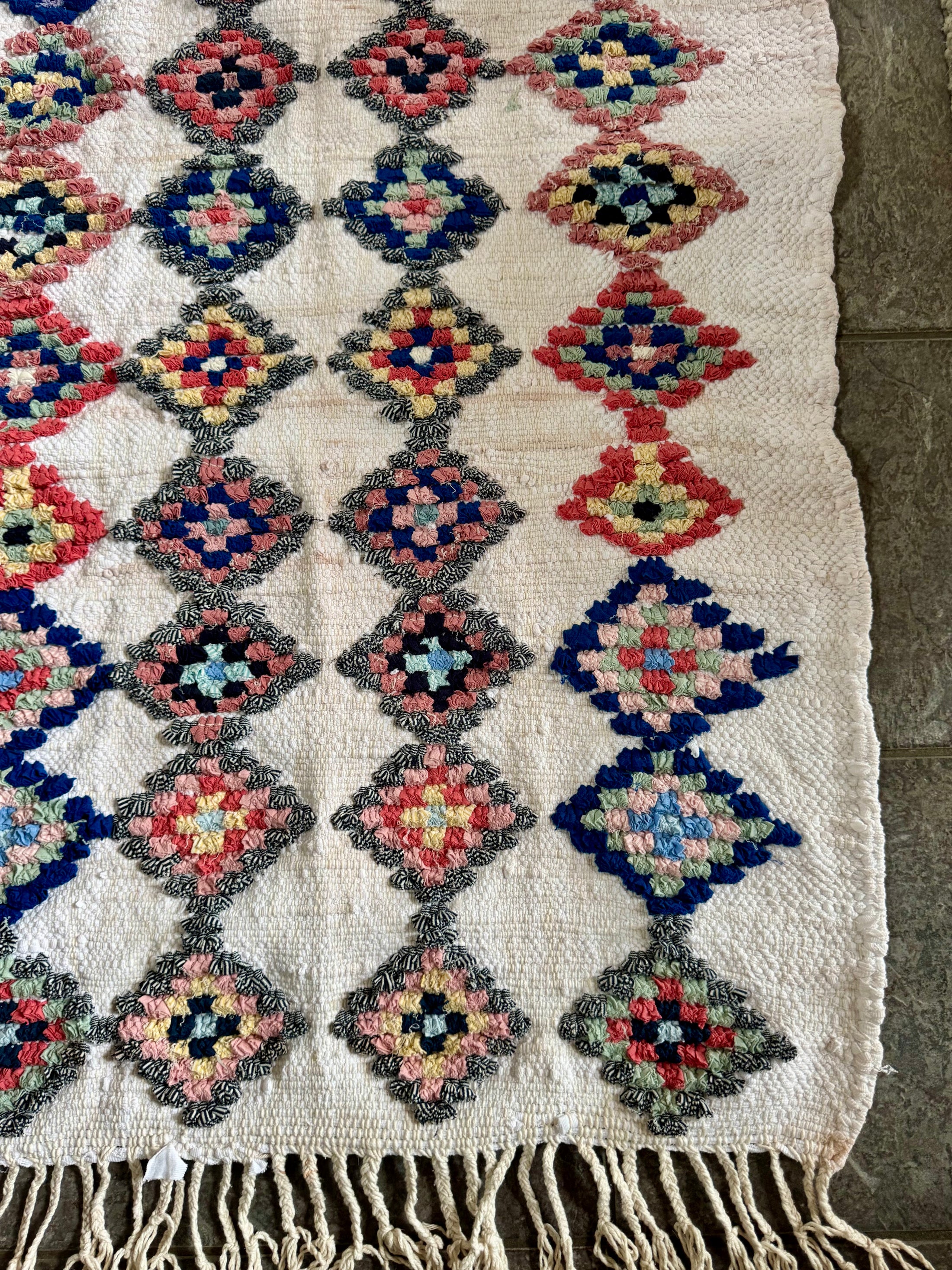 Salma Cotton Moroccan Rug 2.5x3.5