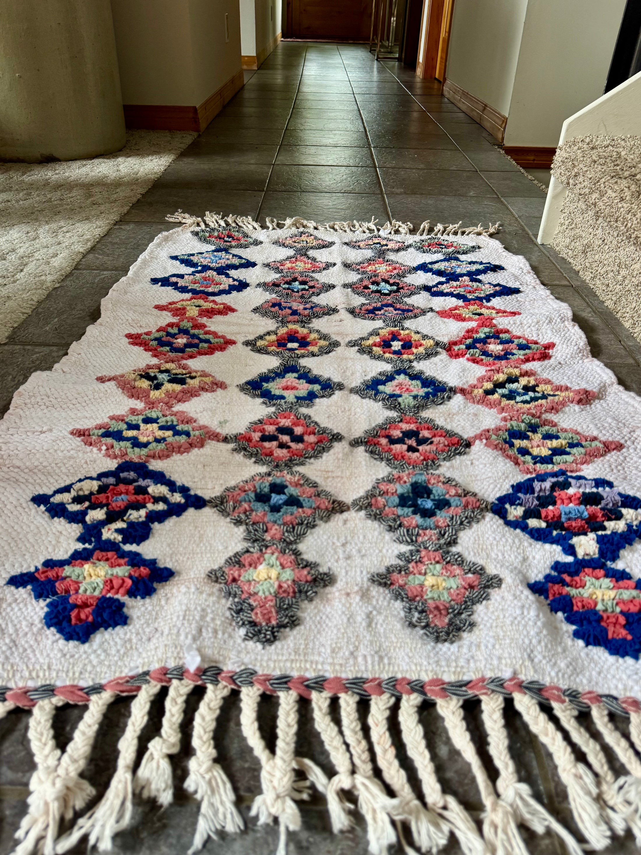 Salma Cotton Moroccan Rug 2.5x3.5