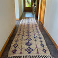 Load image into Gallery viewer, Nazia Wool Runner Rug 2.5x10
