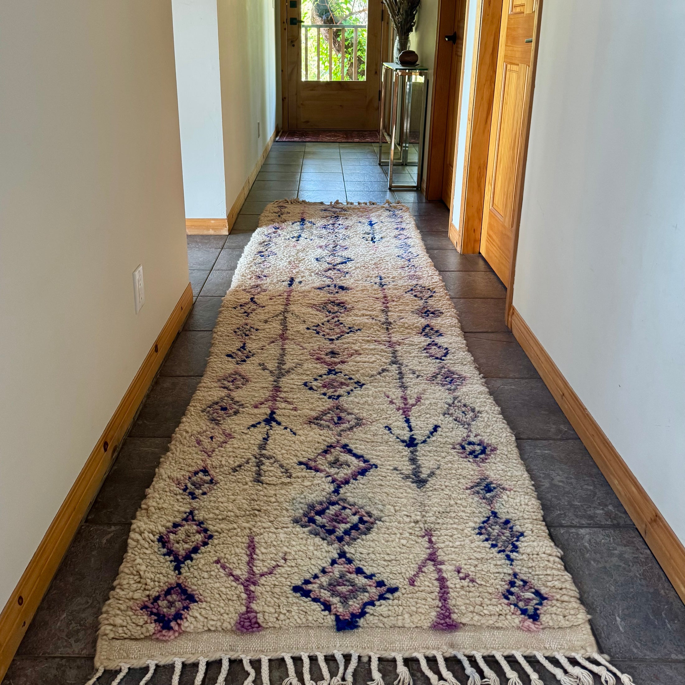Nazia Wool Runner Rug 2.5x10