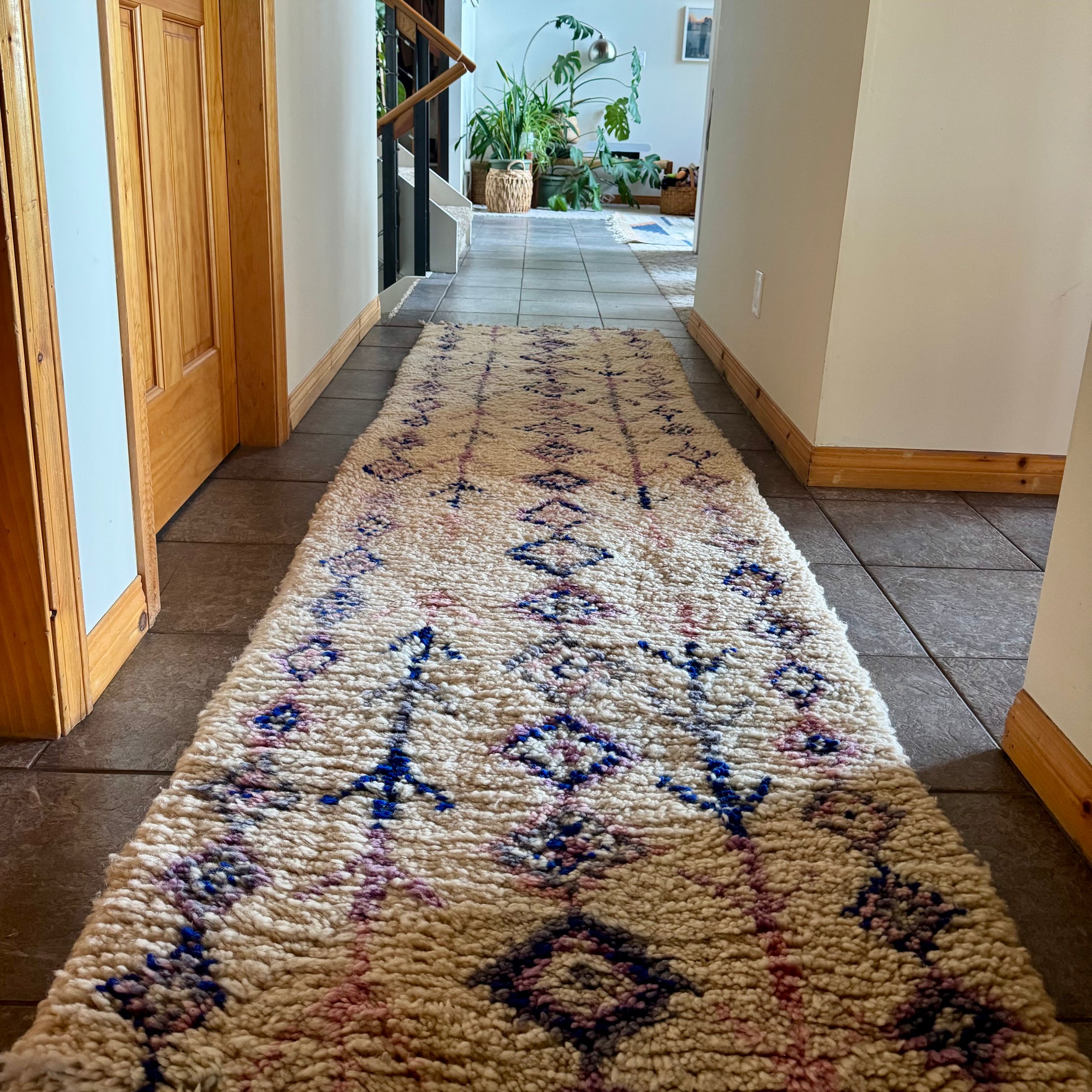Nazia Wool Runner Rug 2.5x10