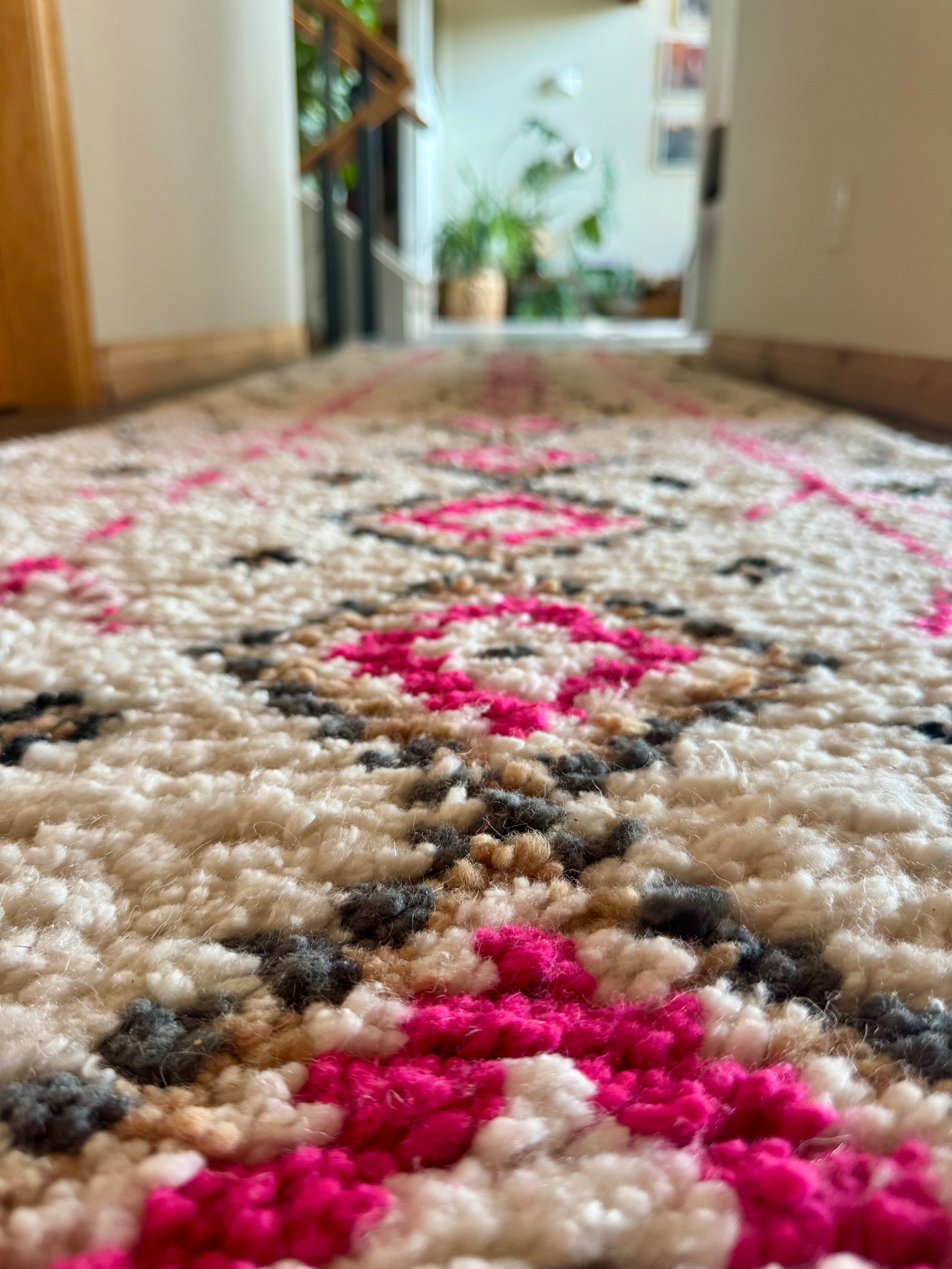 Fiza Wool Runner Rug 2.5x9