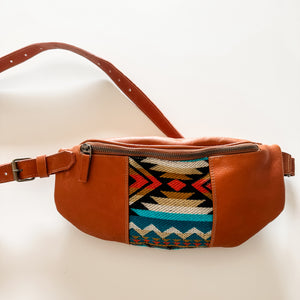 Toluca Leather Crossbody Travel Sling Bag