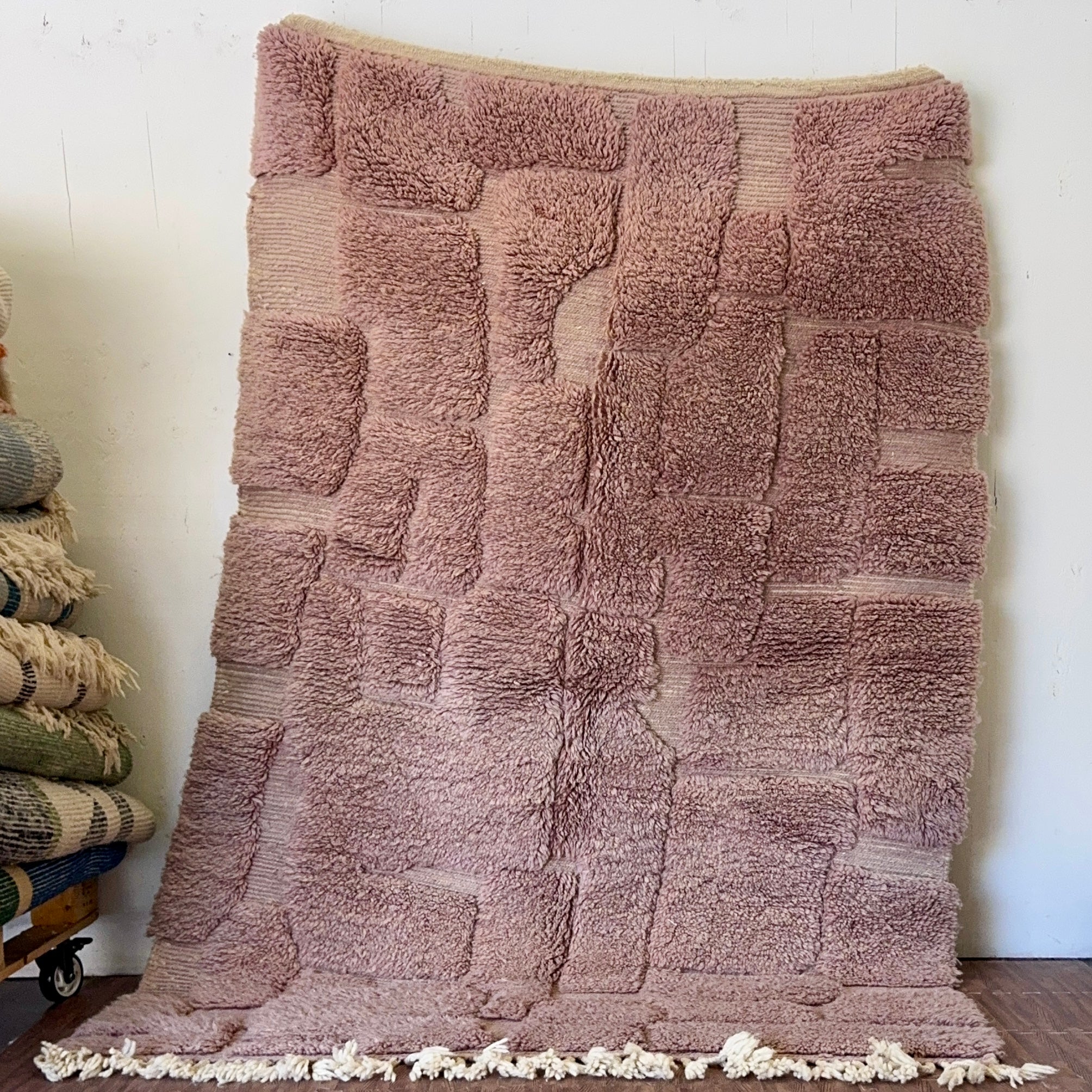 Zubair Handwoven Moroccan Wool Rug 5x8