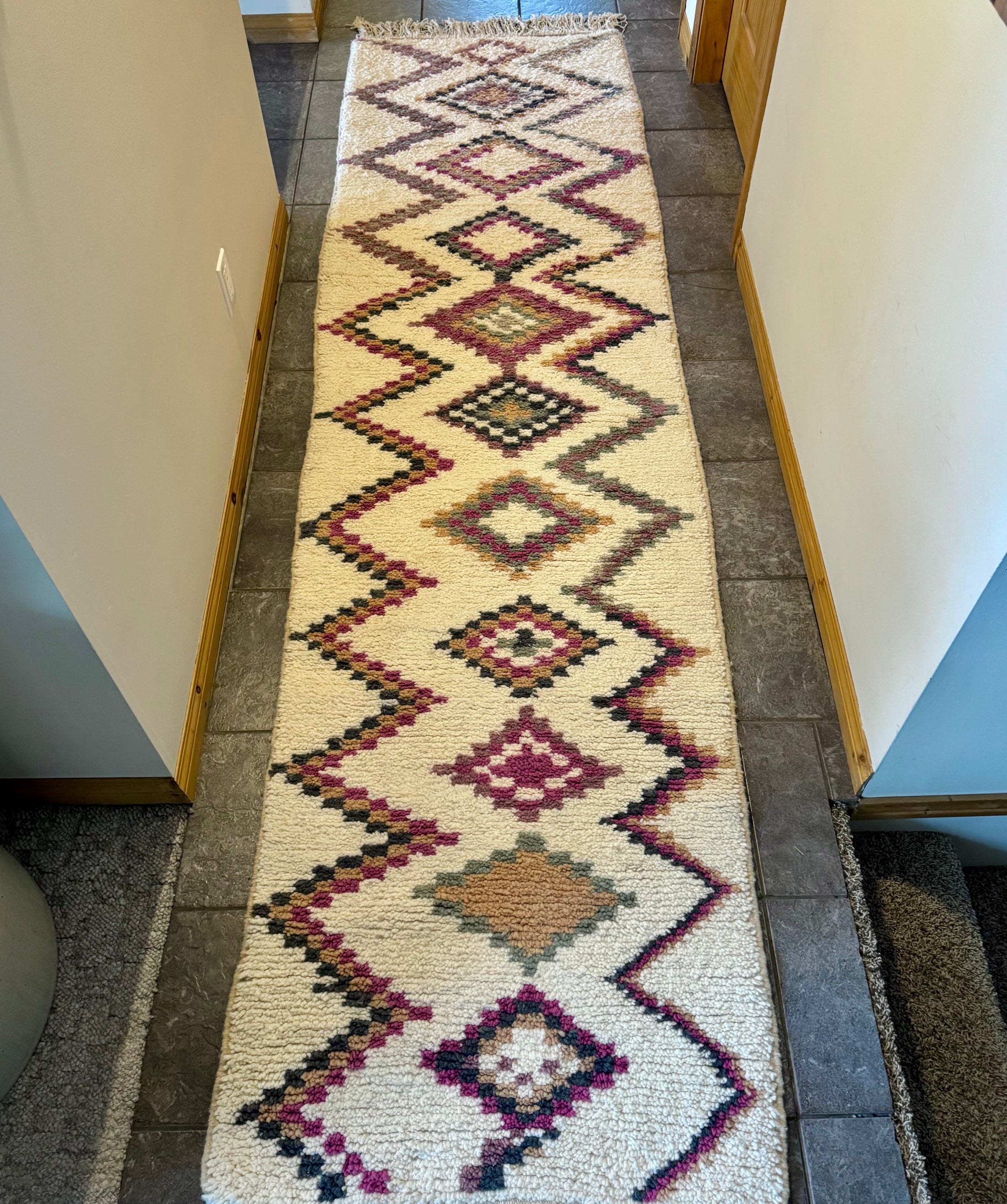 Amna Wool Runner Rug