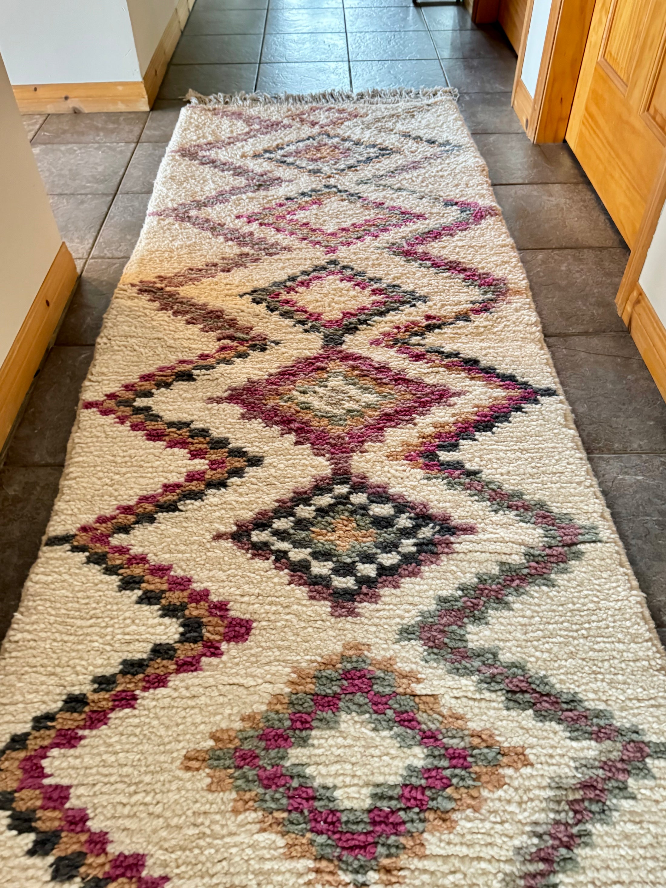 Amna Wool Runner Rug