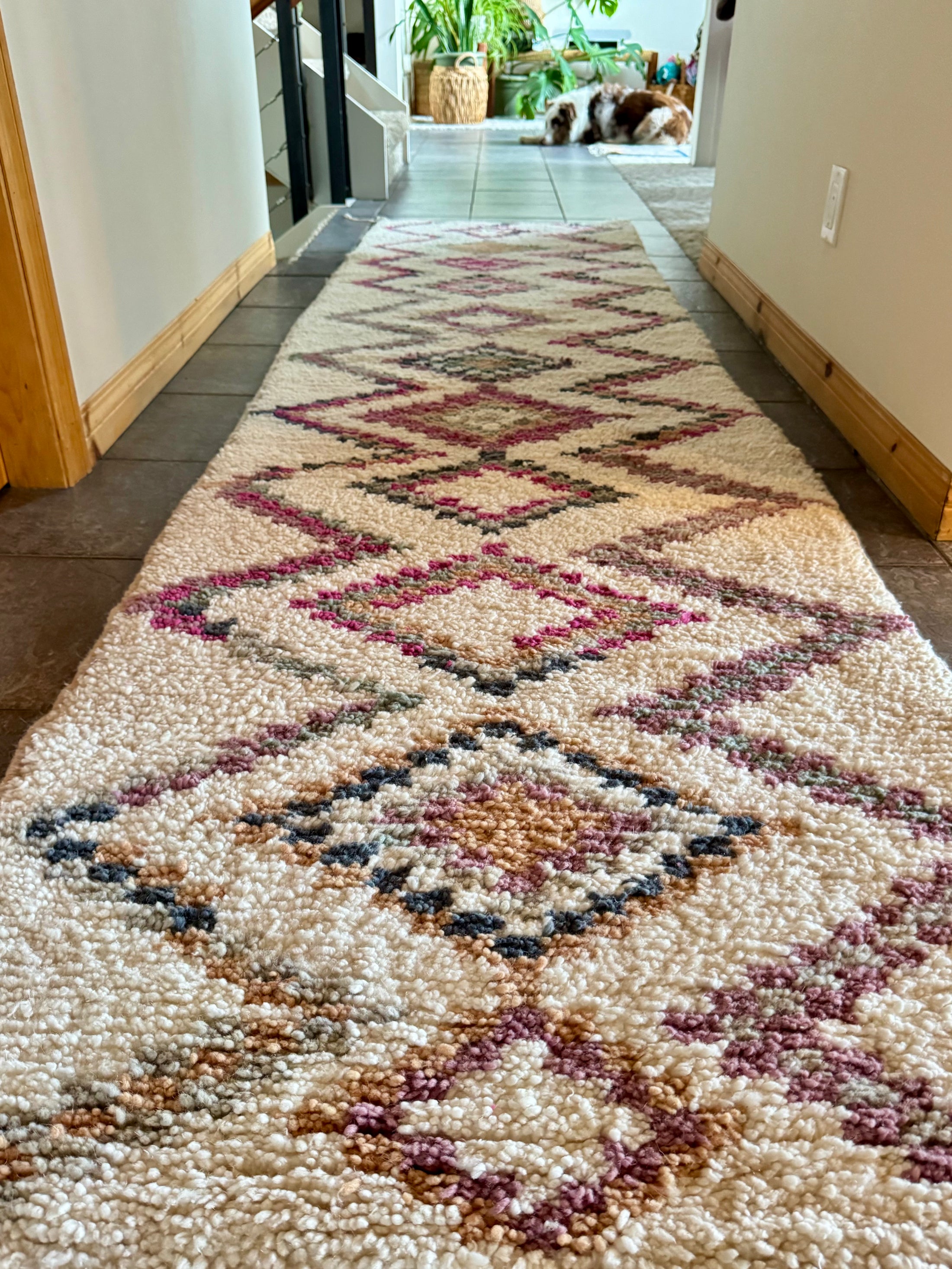 Amna Wool Runner Rug