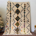 Load image into Gallery viewer, Rafika Handwoven Moroccan Wool Rug 5x8
