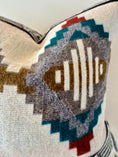 Load image into Gallery viewer, Imbabura Big Diamonds Cream Pillow Cover
