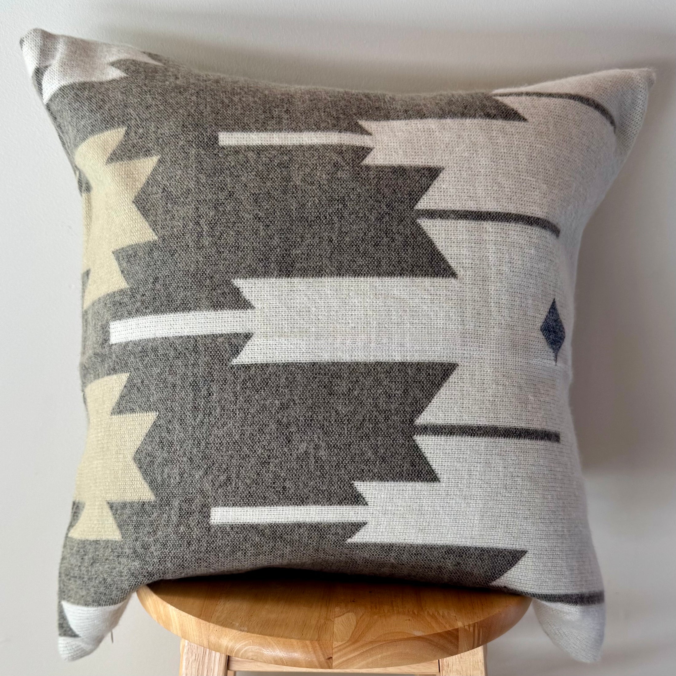 Cotacachi Cream Aztec Pillow Cover
