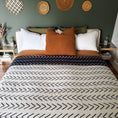 Load image into Gallery viewer, Nido Indigo Reversible Blanket
