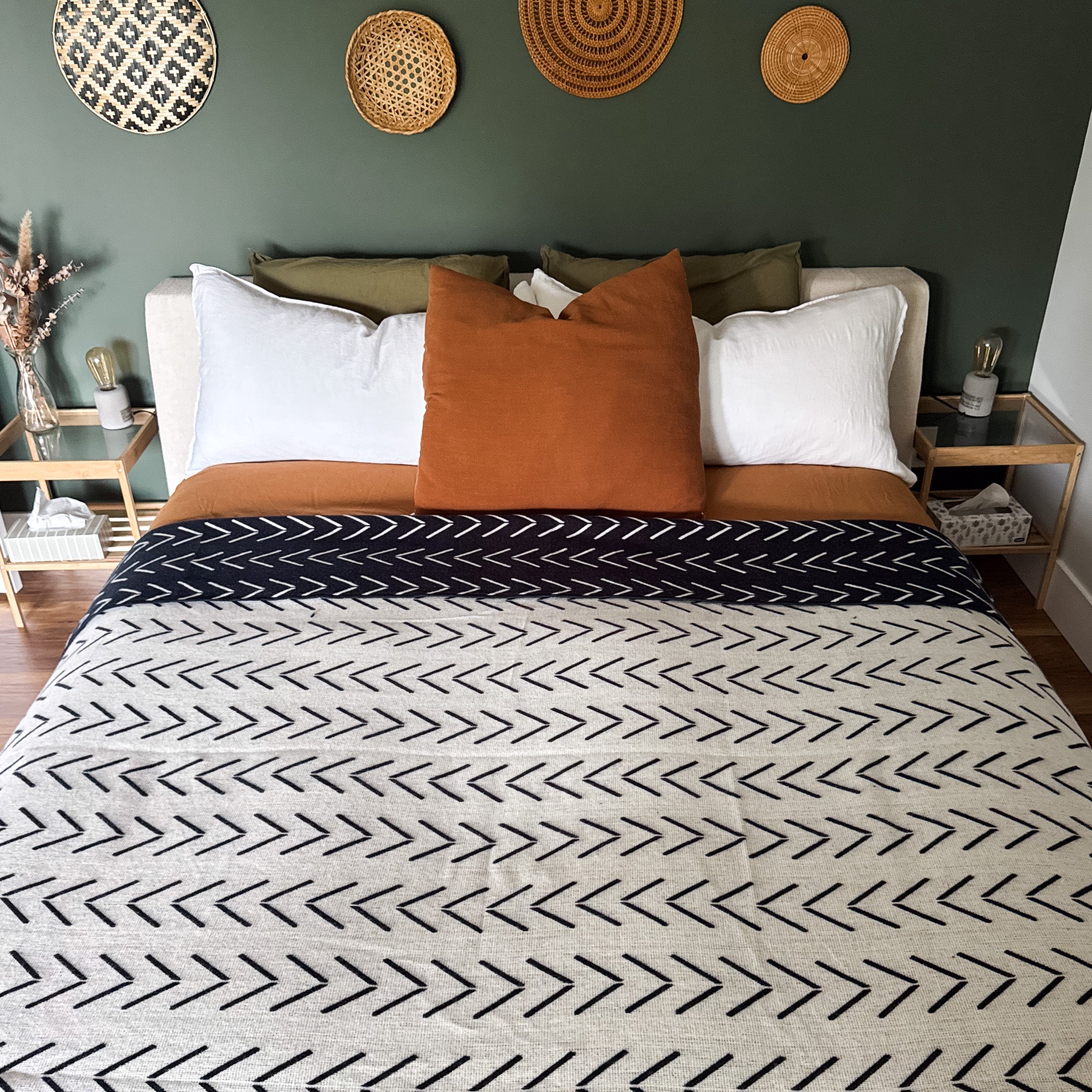 Nido Indigo Reversible Blanket