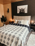 Load image into Gallery viewer, Roca Indigo Reversible Blanket
