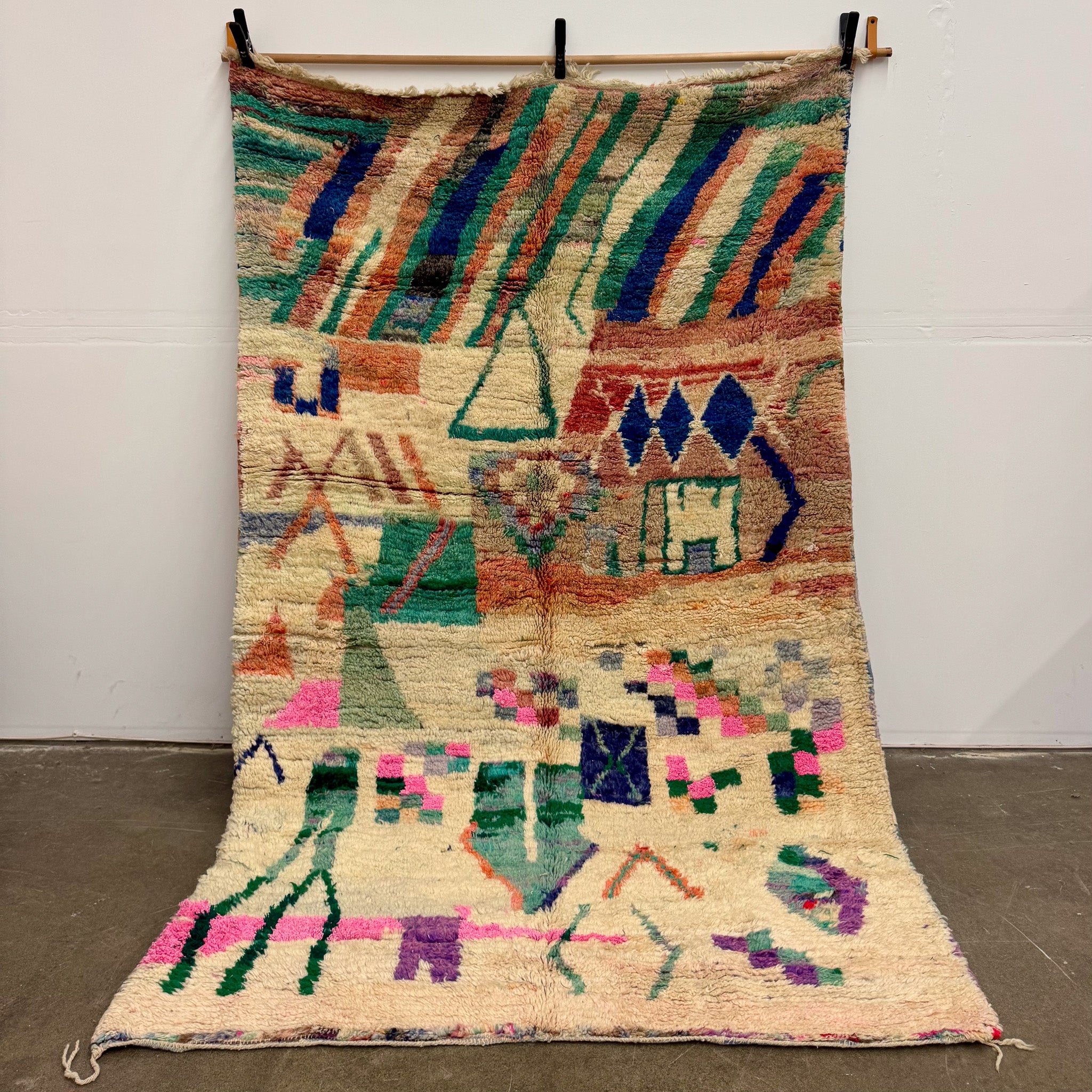 Khour Handwoven Moroccan Wool Rug