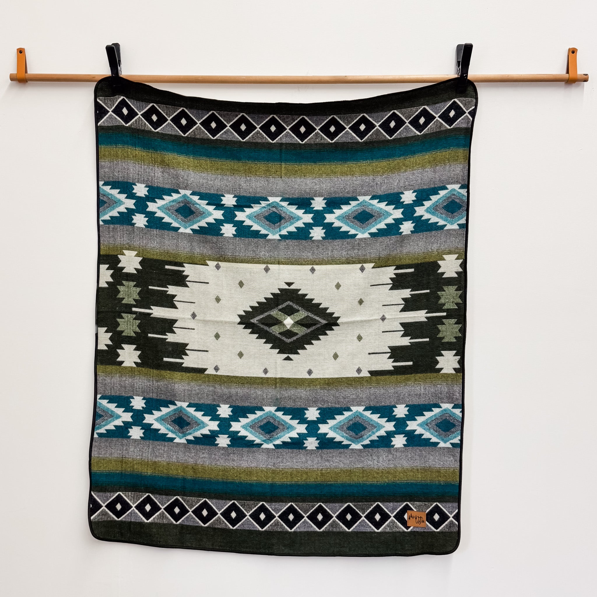 San Pablo Aztec Reversible Blanket