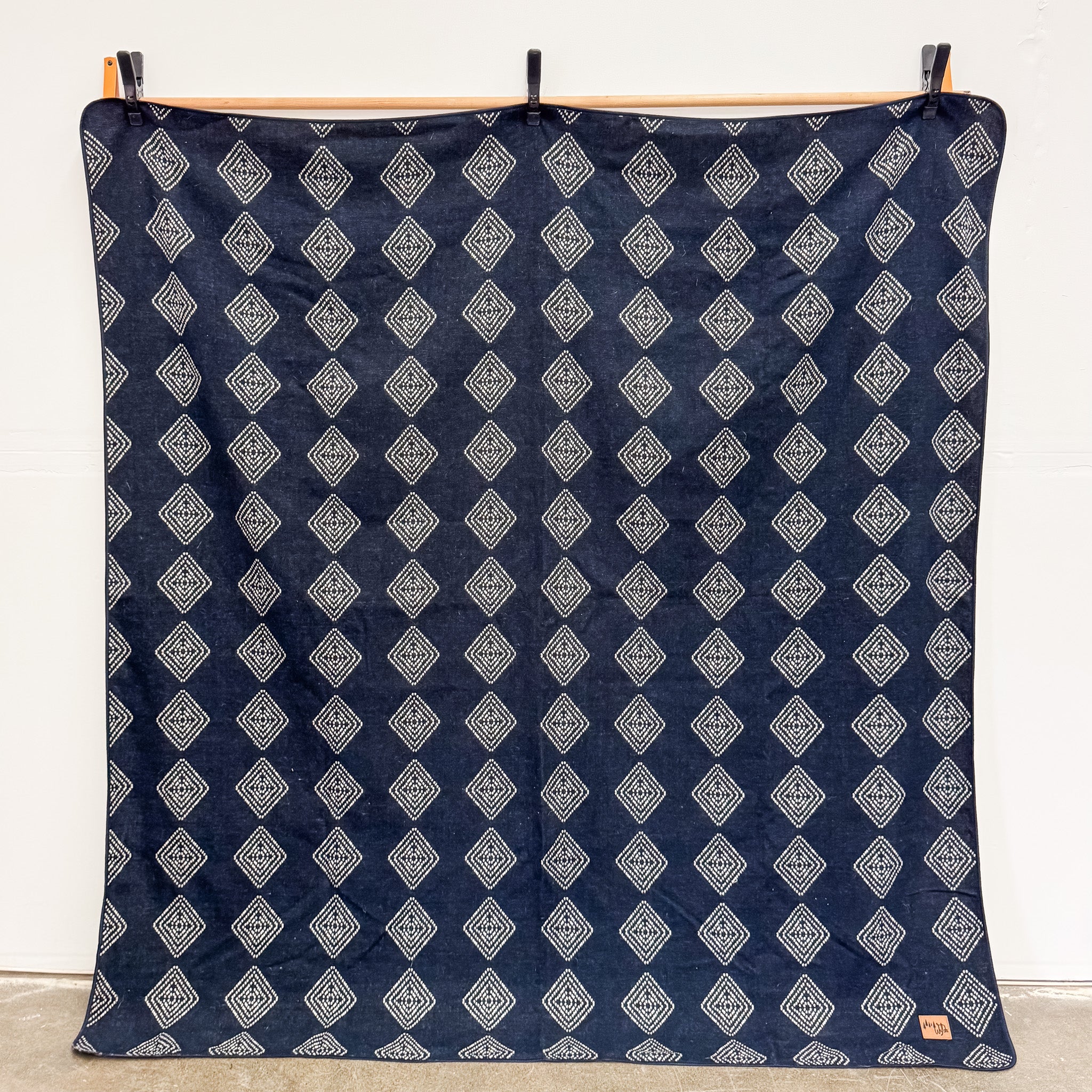 Roca Indigo Reversible Blanket