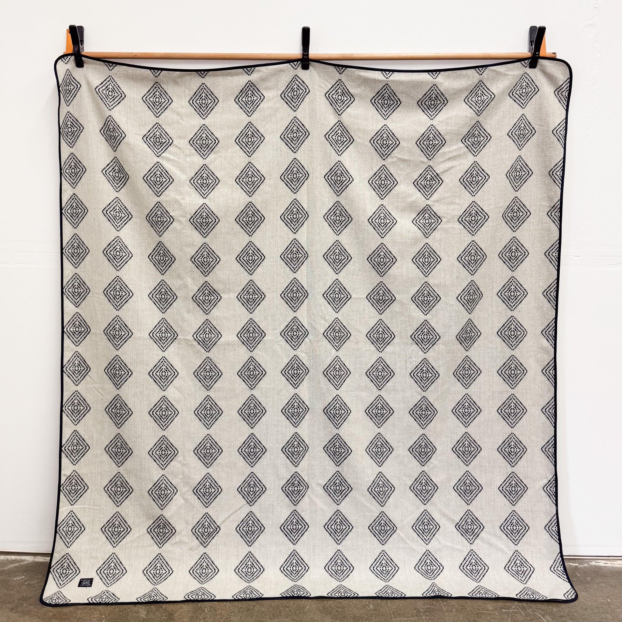 Roca Indigo Reversible Blanket