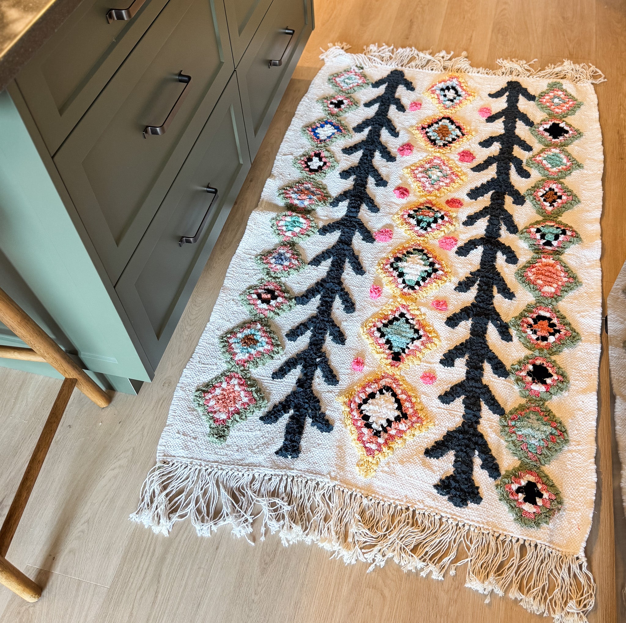 Zem Cotton Moroccan Rug