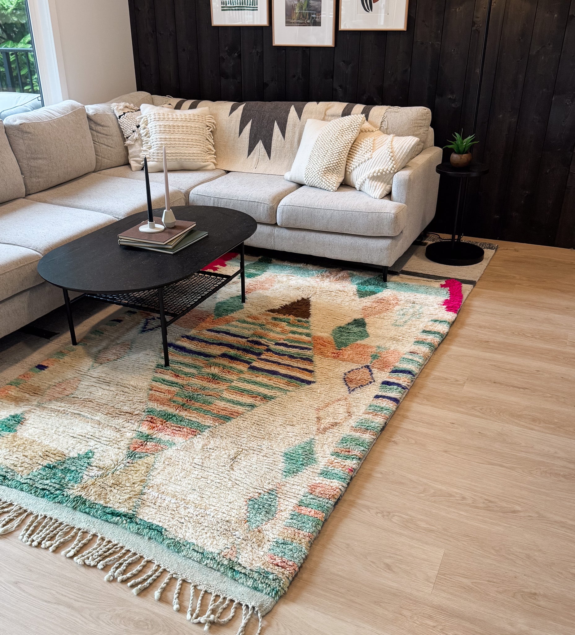 Bouazza Handwoven Moroccan Wool Rug