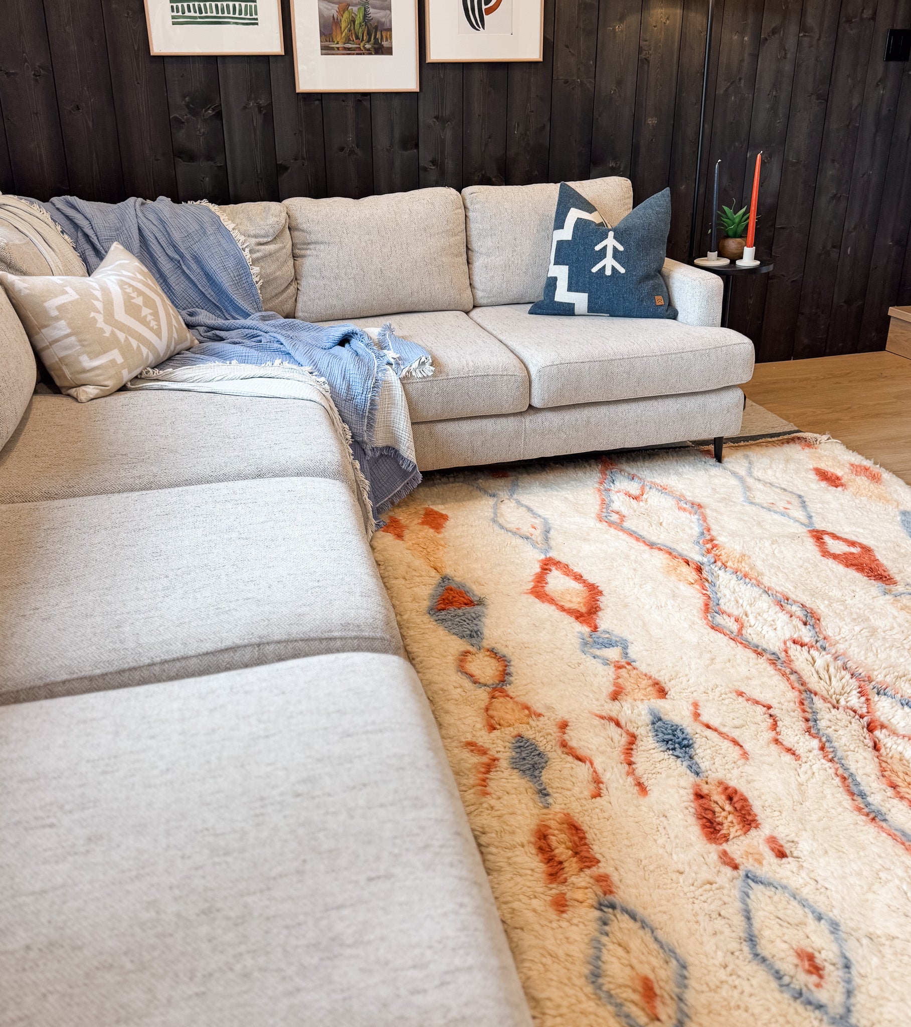 Tangier Handwoven Moroccan Wool Rug