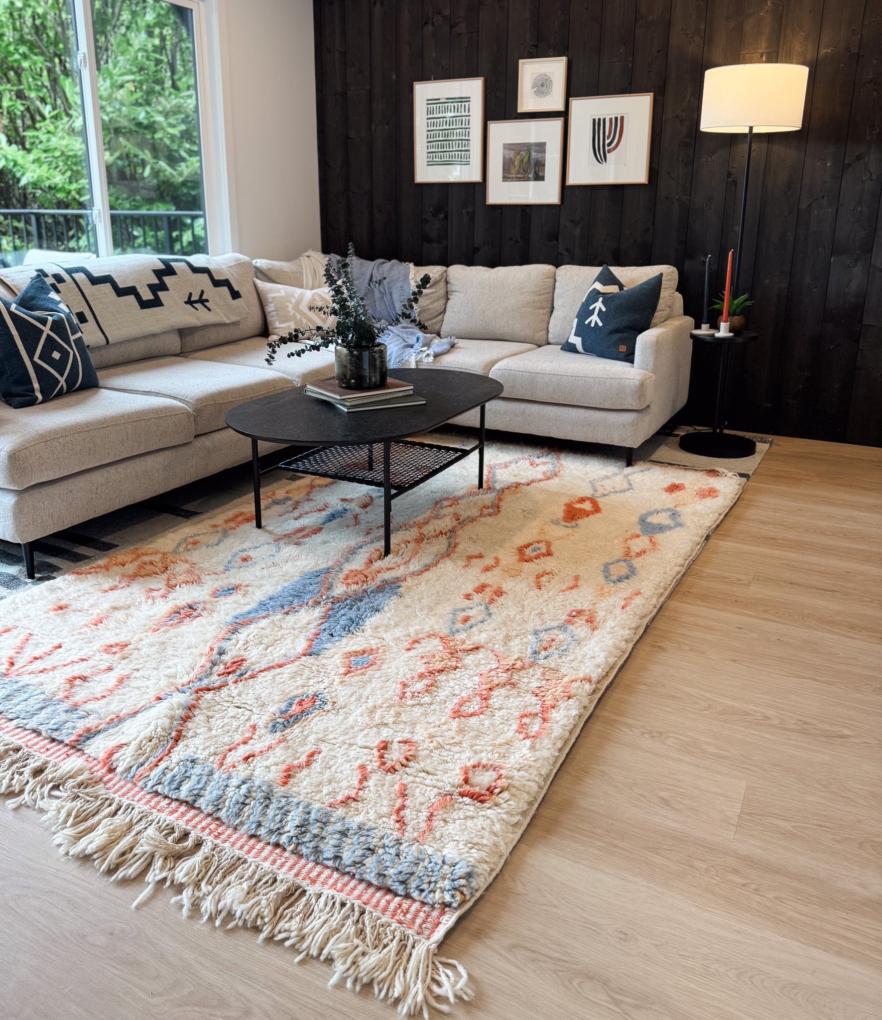 Tangier Handwoven Moroccan Wool Rug