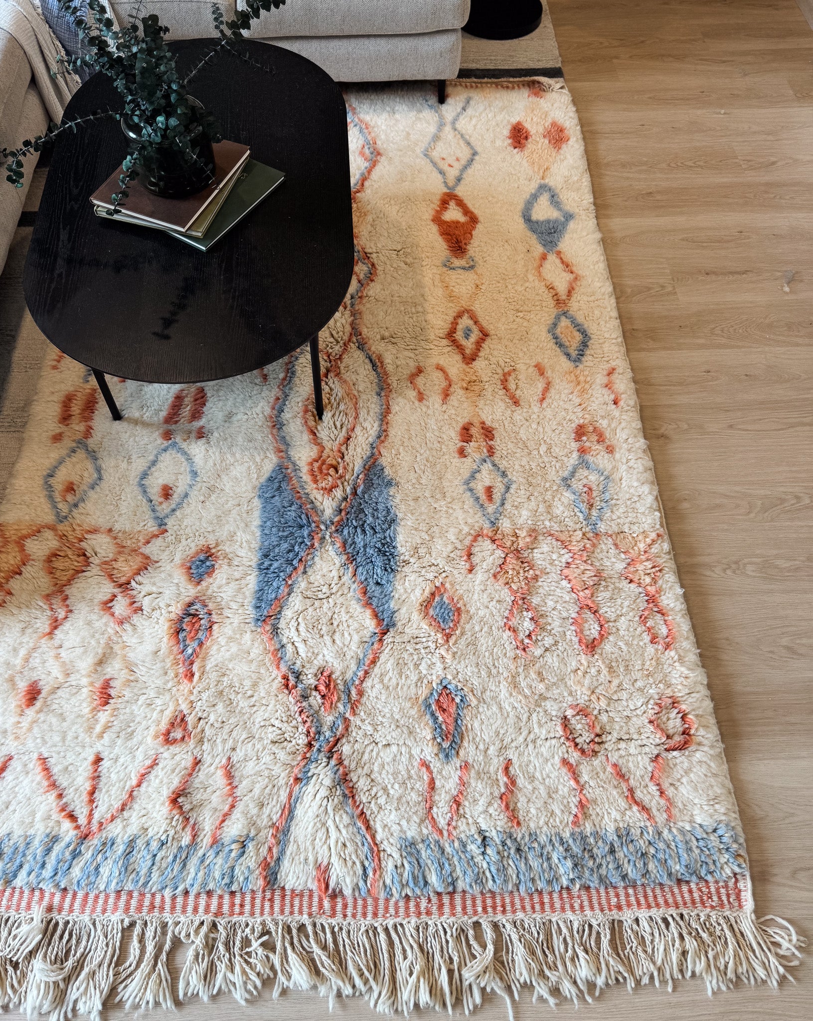 Tangier Handwoven Moroccan Wool Rug