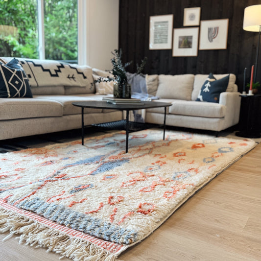 Tangier Handwoven Moroccan Wool Rug