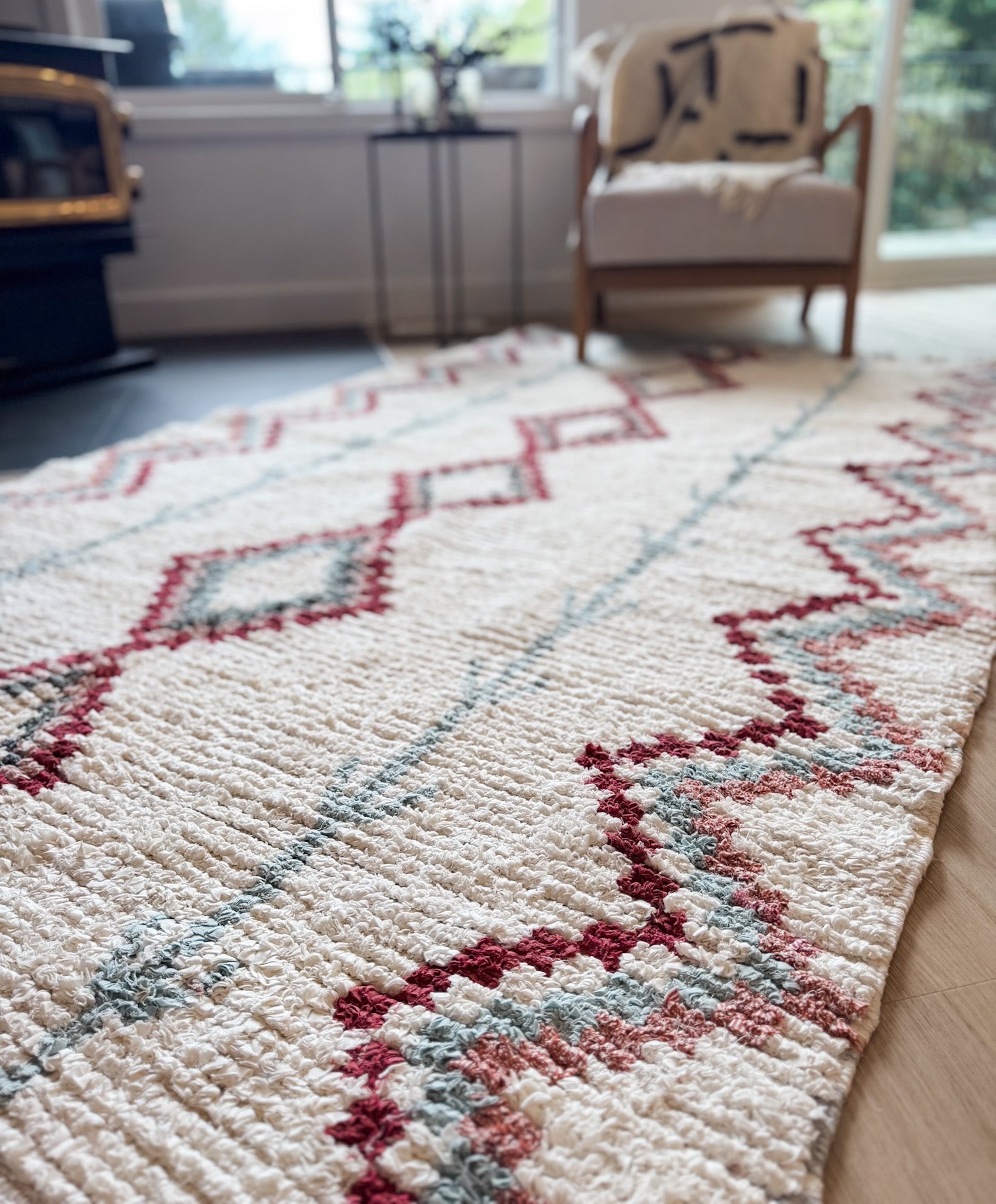 Tiznit Cotton Moroccan Rug