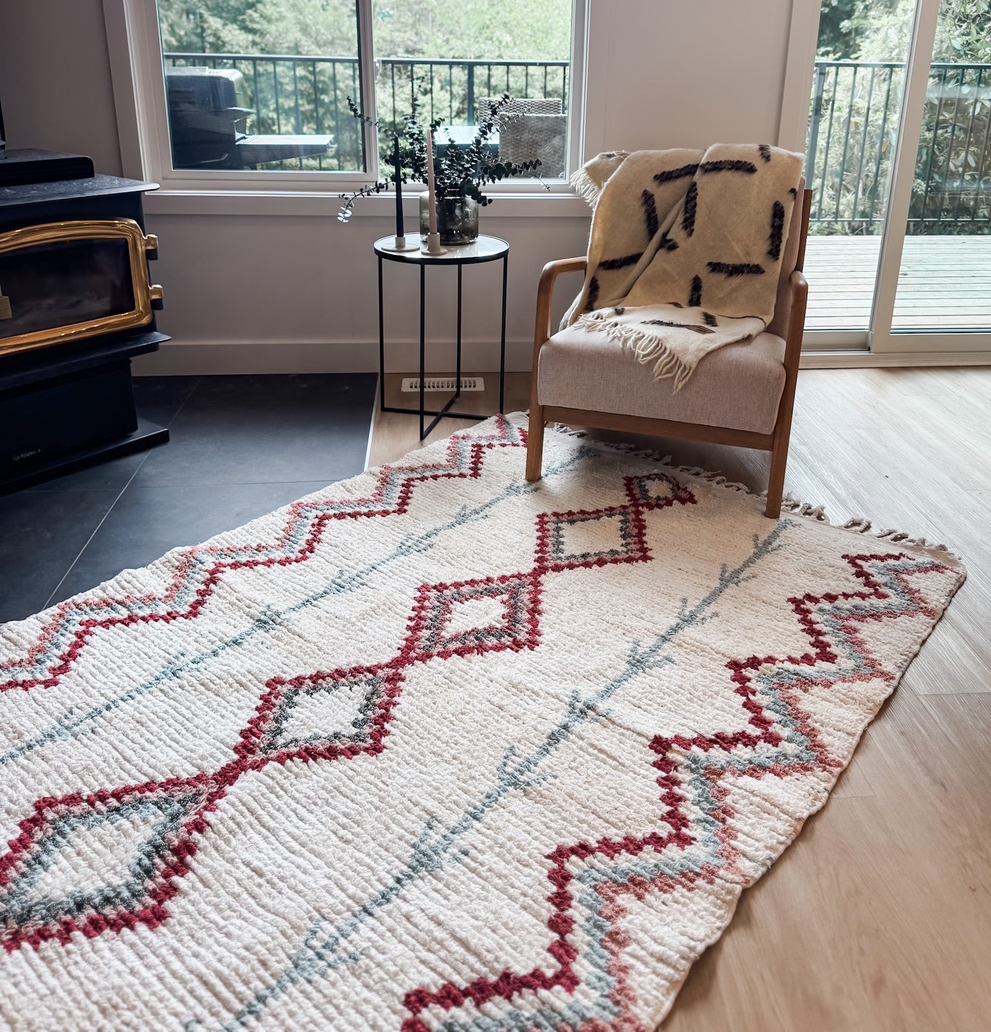 Tiznit Cotton Moroccan Rug