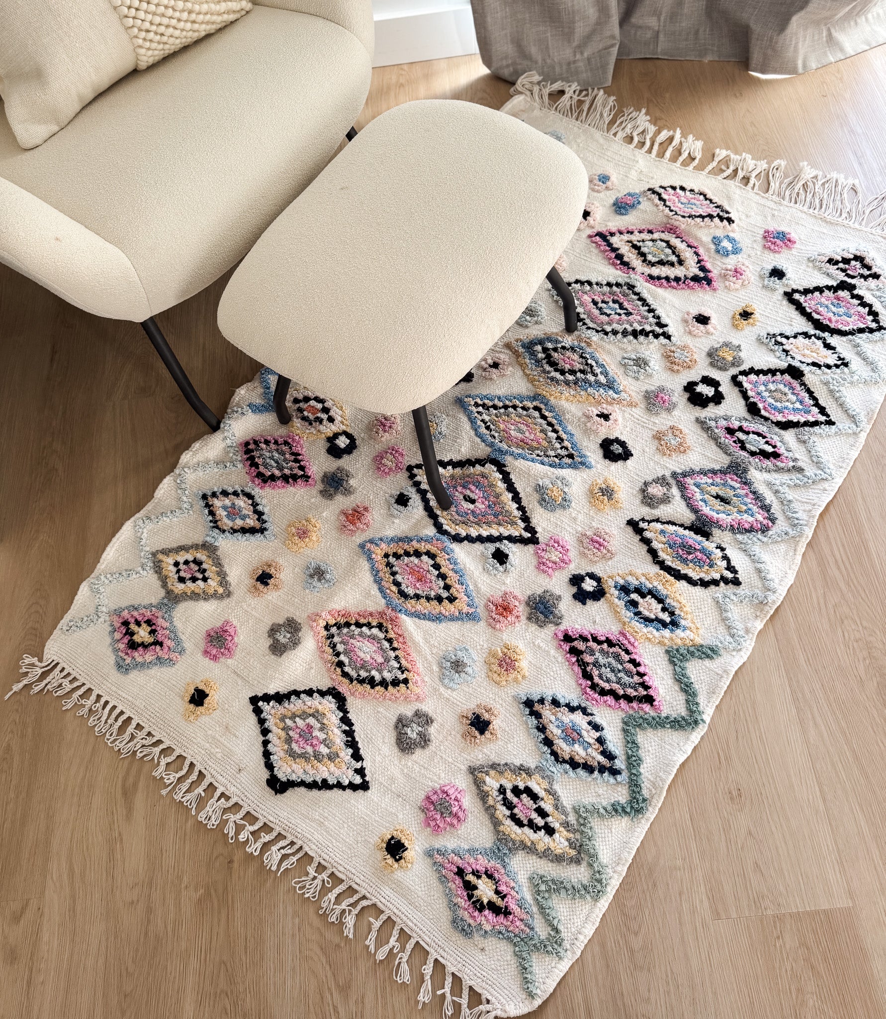 Souk Cotton Moroccan Rug