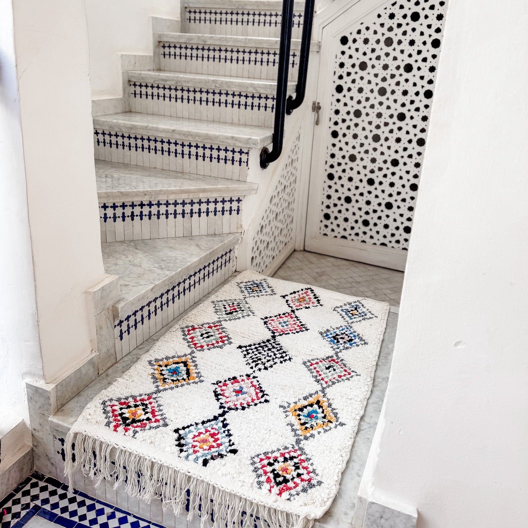 Wadia Cotton Moroccan Rug 2x3