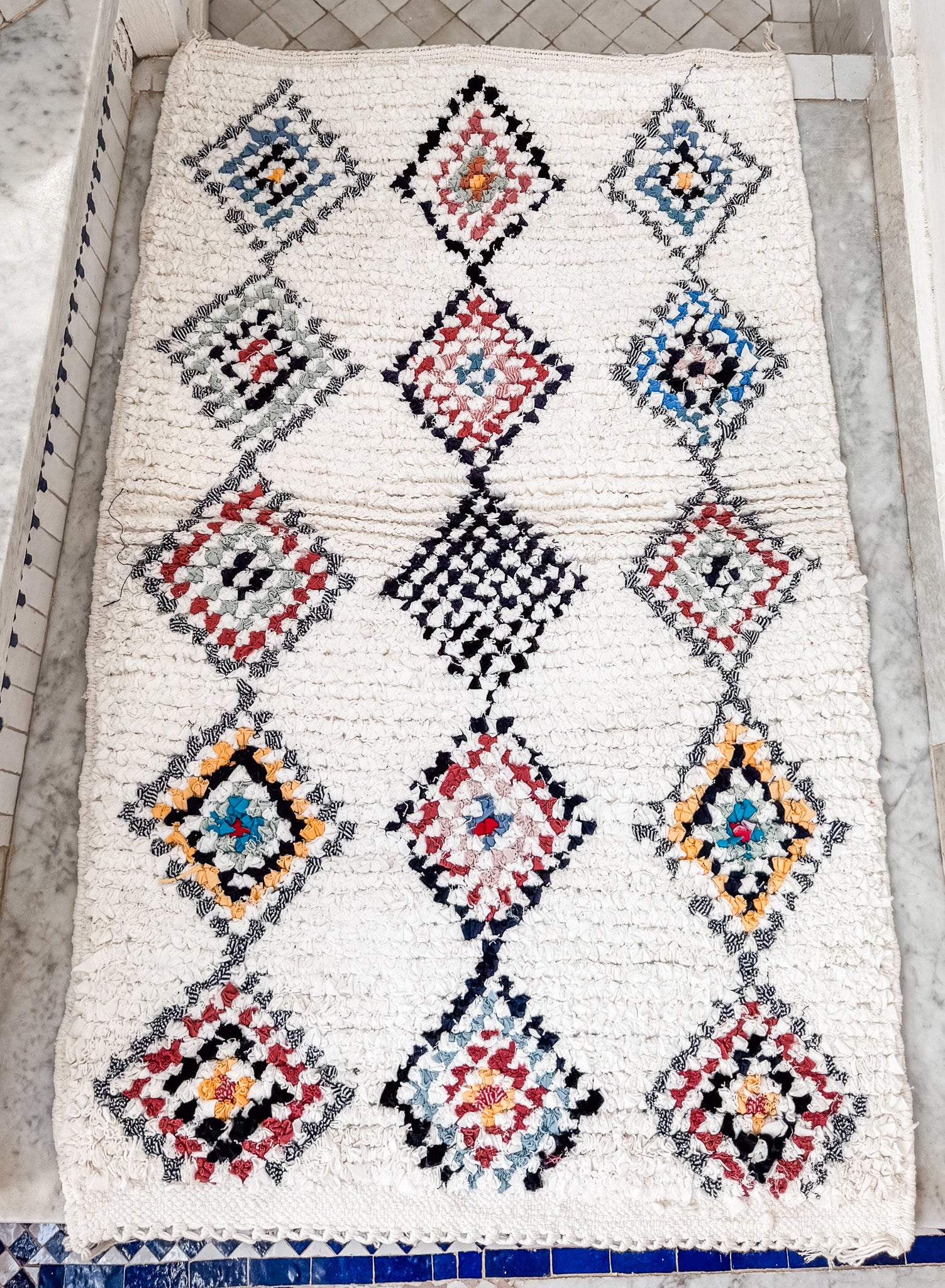 Wadia Cotton Moroccan Rug 2x3