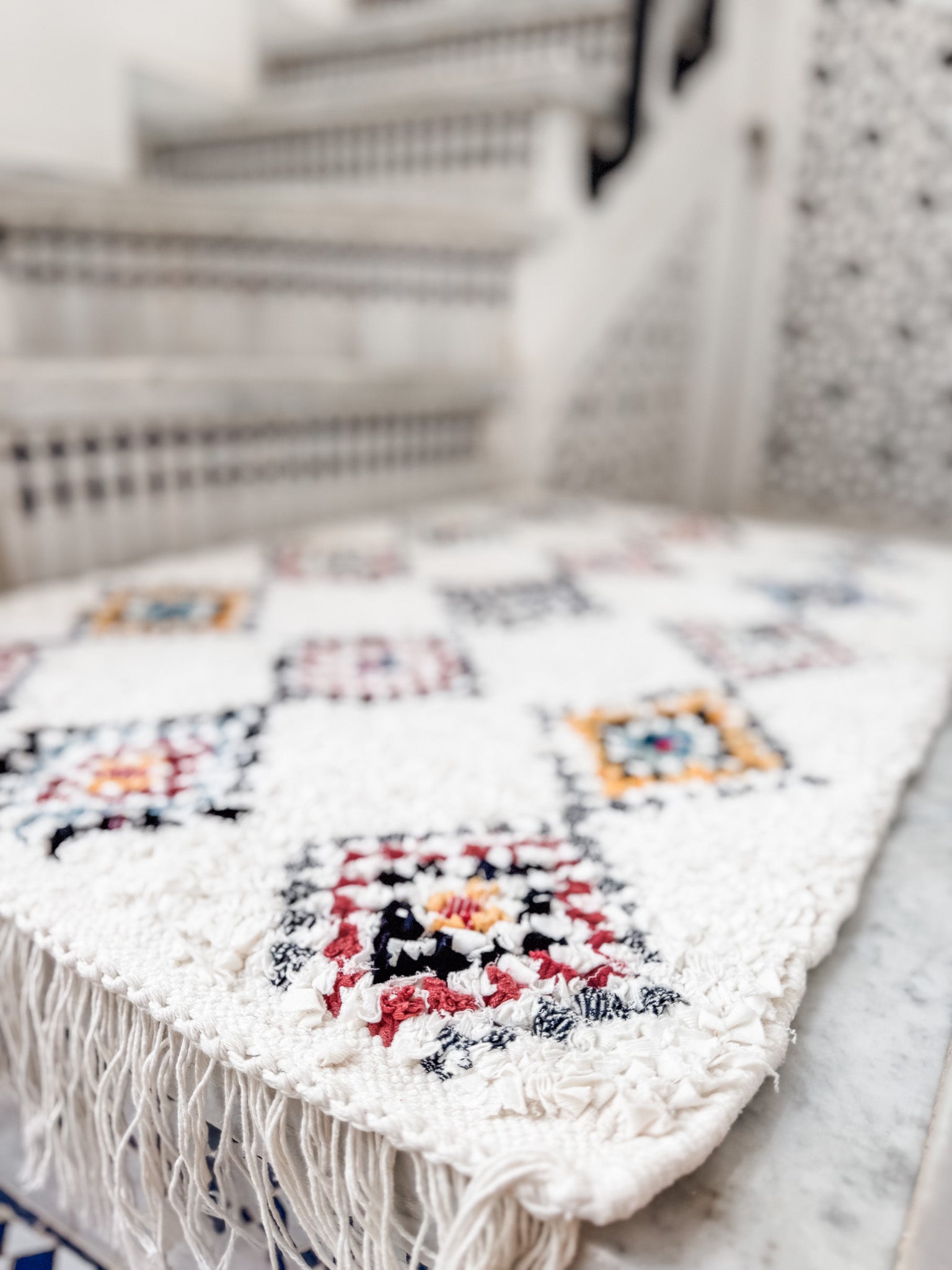 Wadia Cotton Moroccan Rug 2x3