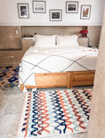 Load image into Gallery viewer, Fatima Cotton Moroccan Rug 3x5
